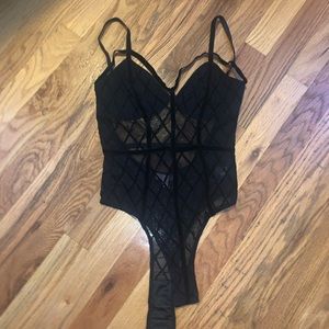 Sexy Sheer Bodysuit - New